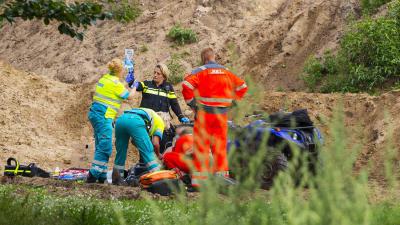 Quadrijder zwaargewond bij ongeval in Sint-Oedenrode
