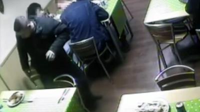 Man laat rat los in restaurant om onder rekening uit te komen