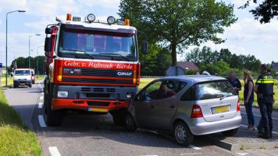 Ravage na ongeval met vrachtauto op N622 bij Schijndel