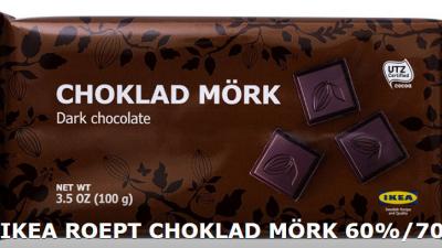 IKEA roept pure chocoladerepen terug vanwege sporen hazelnoot