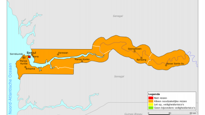 Negatief reisadvies voor hoofdstad Gambia