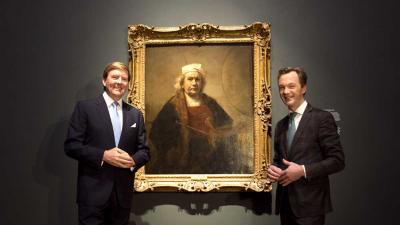 Koning opent unieke Rembrandt-tentoonstelling in Amsterdam