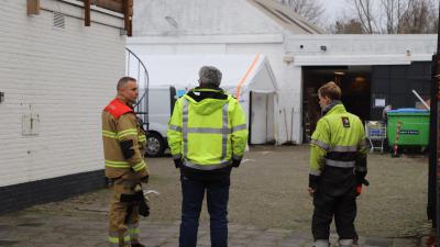 Brandweer en Enexis overleggen