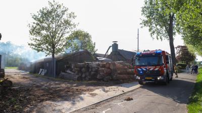Brandweer blust brand in droogoven: Vrijdagavond omstreeks  uur werd de brandweer gealarmeerd voor een brand in een bijgebouw aan de Korteweg in Schijndel.