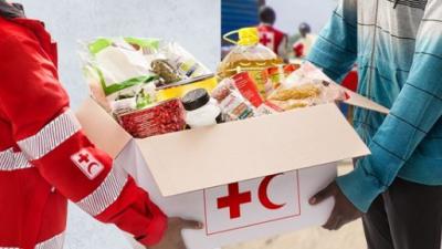 Voedselpakket Rode Kruis