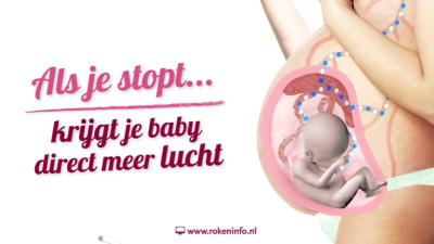 Geen sigaret meer voor, tijdens en na zwangerschap