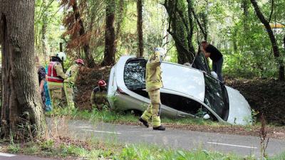 gewonden, ongeval, asserstraat, rolde 