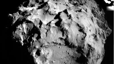 Eerste foto van Komeet ESA