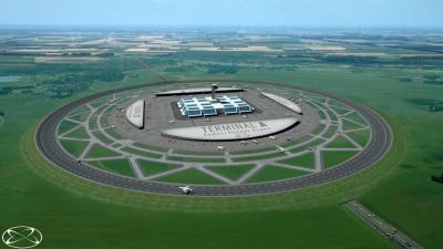 Nederlander bedenkt eindeloze ronde start- en landingsbaan