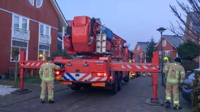 Brandweer in actie om rook uit CV installatie