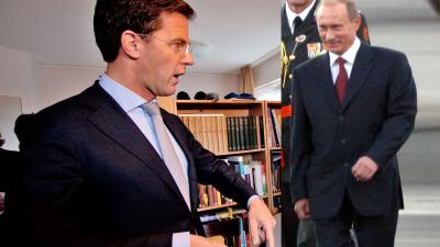 Rutte: ''Poetin het is nu menis''