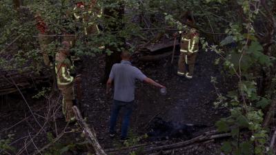 Foto van brandweerlieden