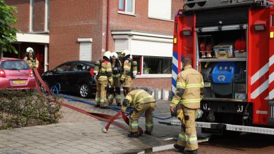 Foto van brandweerlieden