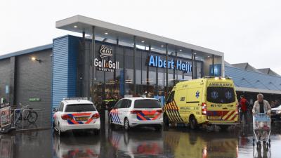 Politie en ambulance voor Albert Heijn