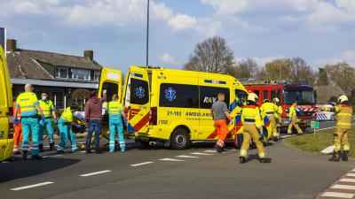 Fietser gewond bij aanrijding