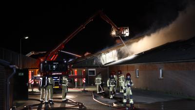 brand in varkensstal