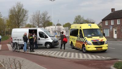 Fietser gewond door aanrijding