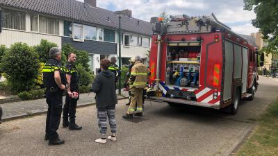 Brand in woning