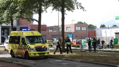 fietser gewond bij aanrijding