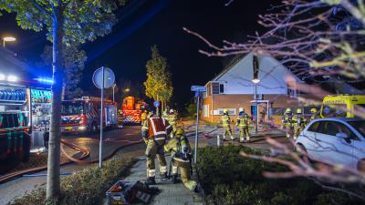 Brandweer blust brand