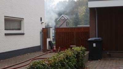 Brand in bijgebouw snel geblust