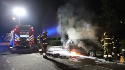 Auto uitgebrand