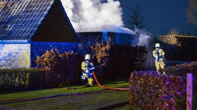 Brandweer blust brand