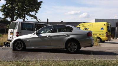 Auto's zwaar beschadigd door ongeval