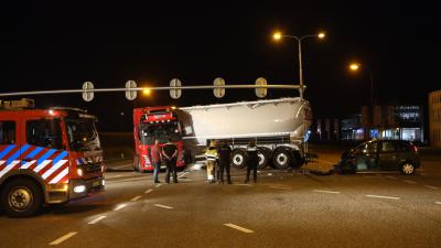 kruising geblokkeerd na ongeval 