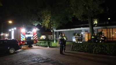 Hulpdiensten ter plaatse