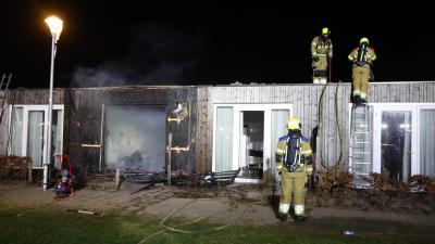 Woning verwoest door brand