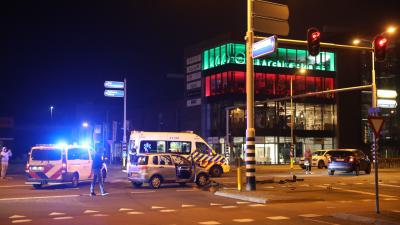 Aanrijding op kruising