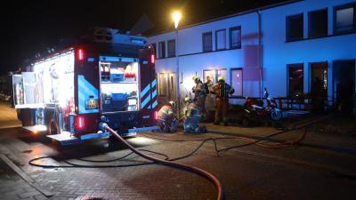 Brandweer blust brand