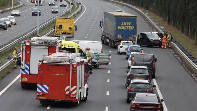 Hulpdiensten ter plaatse