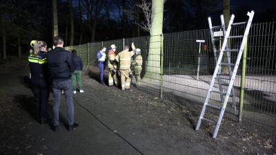 Hulpdiensten ter plaatse