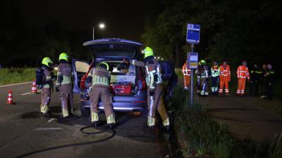 Brandweer voert nacontrole uit