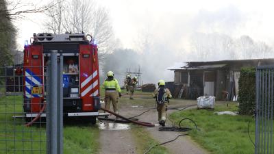 Hulpdiensten ter plaatse