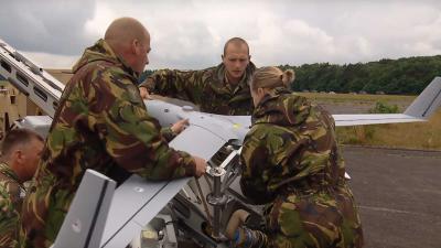 Geavanceerd onbemand vliegtuigje Scan Eagle ingezet bij intocht Nijmeegse Vierdaagse