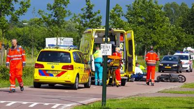 Bromfietser gewond in Schijndel | Persburo Sander van Gils | www.persburausandervangils.nl