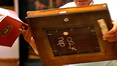 Een van de teruggevonden schilderijen Leeuwarden blijkt nep- Israels