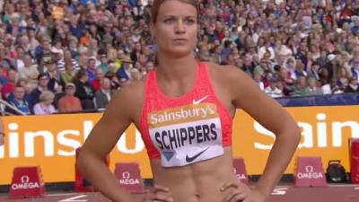 Dafne Schippers wereldkampioen op 200 meter sprint