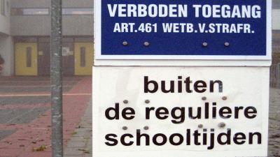 Verwarde man zorgt voor opschudding in en rond Tilburgse school