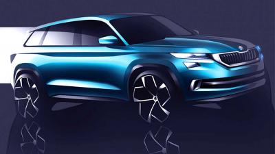 Skoda maakt studiemodel VisionS voor nieuwe SUV