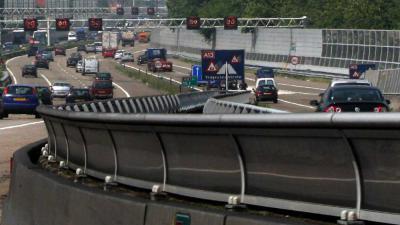 Snelwegen worden steeds drukker, A13 het drukst