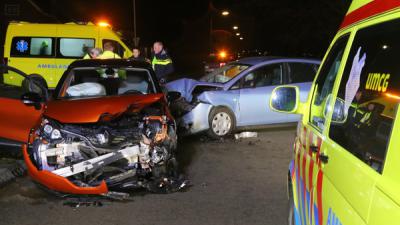 Drie gewonden bij botsing in Drentse Spijkerboor 