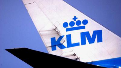 Staart vliegtuig KLM