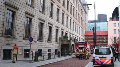 'Brand' in stadhuis blijkt stofwolk