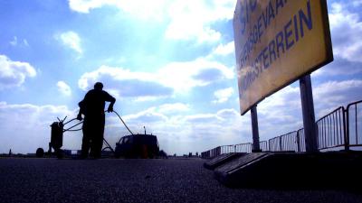 Kaagbaan toch al weer in gebruik 