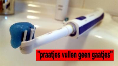 Tandpasta's die tanden witter maken: niets meer dan een marketingtruc