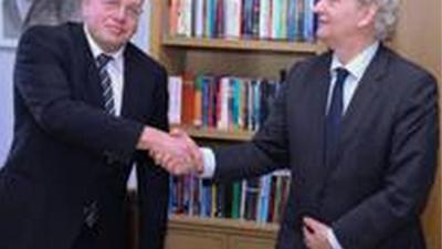 Foto van Teeven en van der Laan | Min.V&J